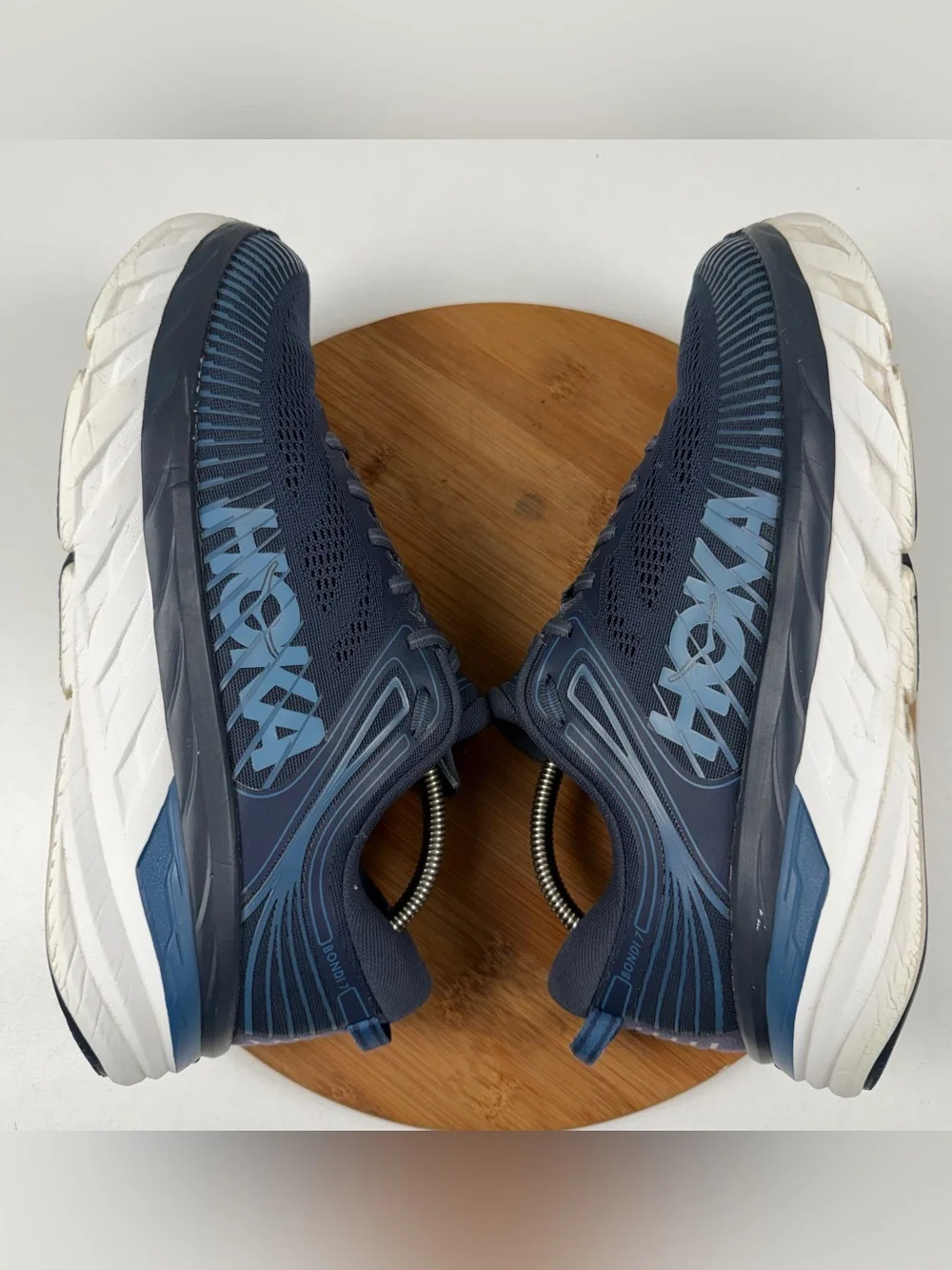 HOKA One One Bondi 7 Men's Navy  Running Shoes - Picture 7 of 10